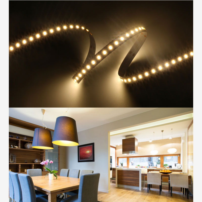 24VDC LED-strip met hoge efficiëntie en hoge helderheid