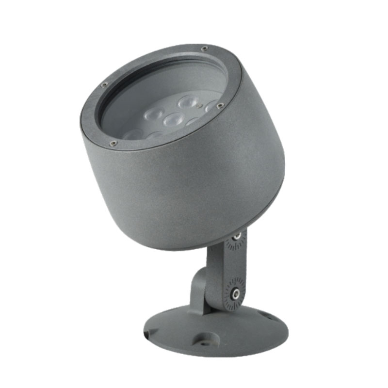 Gegoten aluminium LED-spot voor buiten